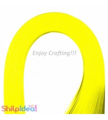 Quilling Paper Strips - Yellow - 3mm